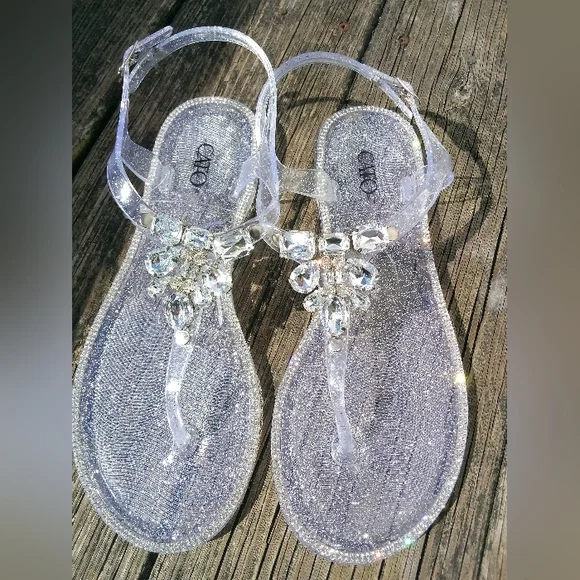 Cato's Glitter Platform sandals - Picture 3 of 6